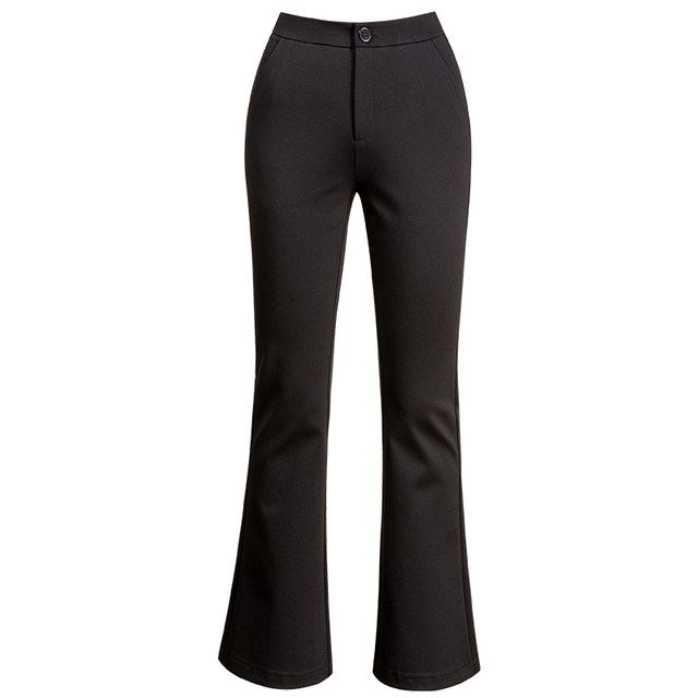 Yasicheng women's trousers micro-flared trousers women's spring and autumn 2024 micro-flared trousers spring small high-waisted suit pants