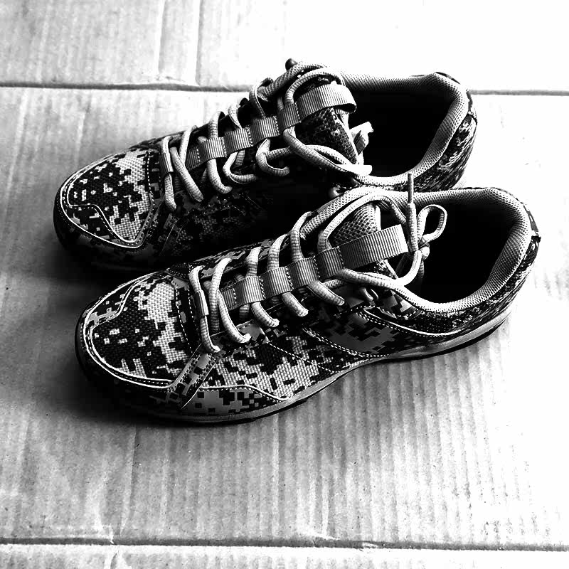 Male New Outdoor Work Shoes Breathable Cross-country Running Low Helps Men's Rubber Shoes Worksite Shoes