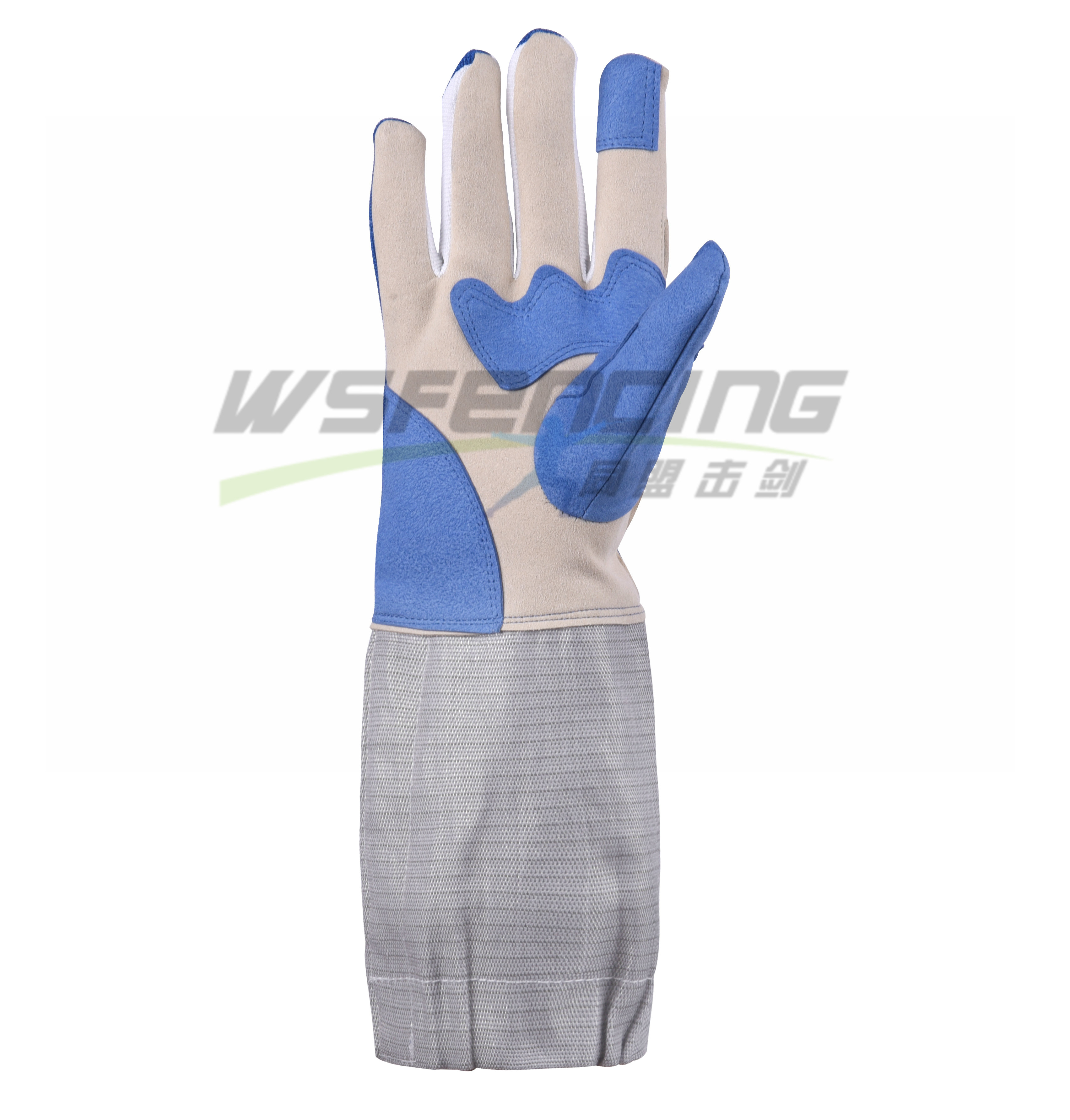 2020 New Nanjing Blue Purple Fencing Sabre Gloves New Rules Spot Lightning Hair