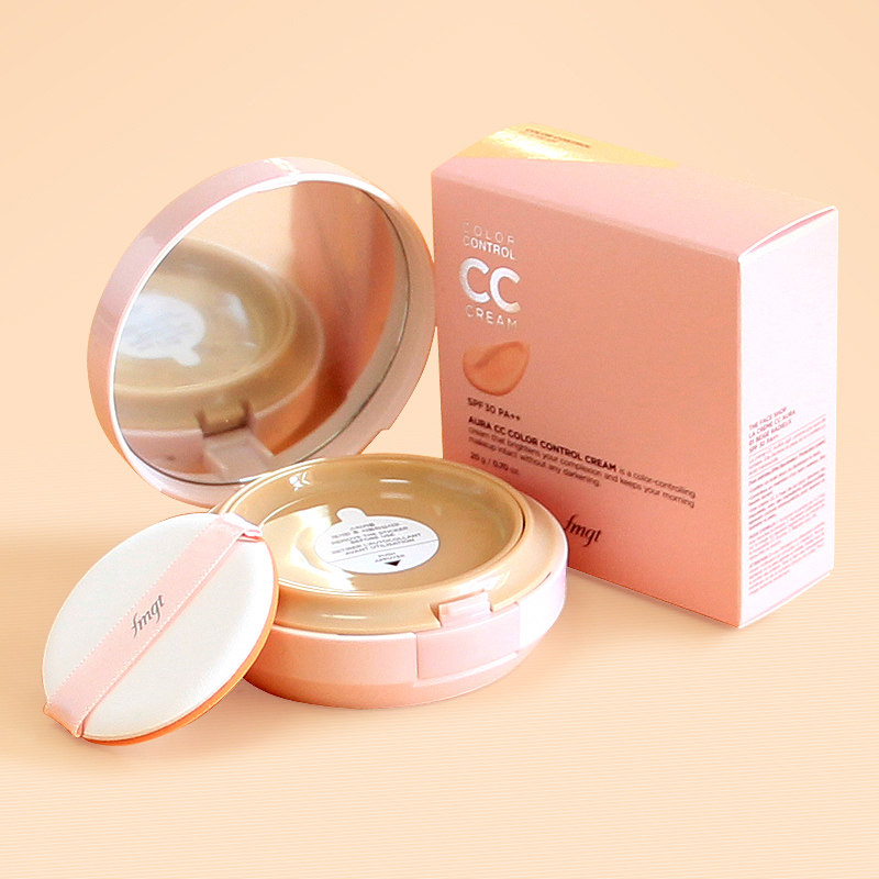 South Korea imported Feishi Xiaobao air cushion CC cream concealer sunscreen moisturizing moisturizing clear SPF30 to brighten skin tone