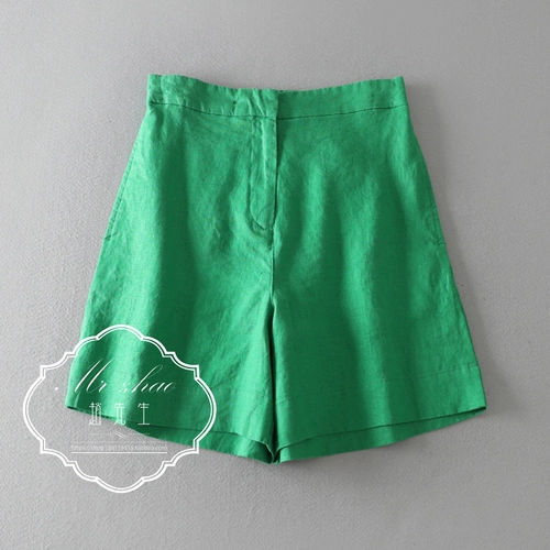 Освежающий комплект, рубашка, шорты, штаны, высокая талия, свободный прямой крой