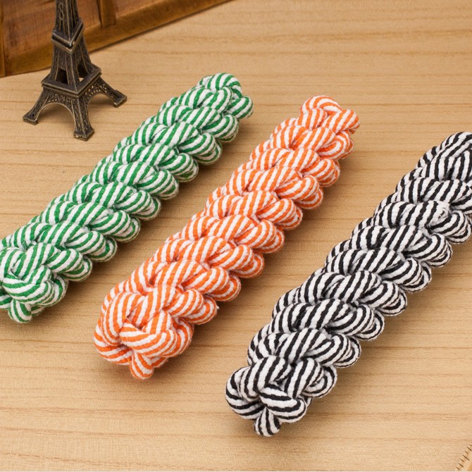 Dog grinding toys Pet supplies Pet toys Dog cotton rope toys Corn rods dog grinding toys