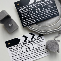 Zaoxi Gongfang Wedding Invitation Invitation Card Wedding Invitation Birthday Wedding Creative Invitation Customization Clipboard