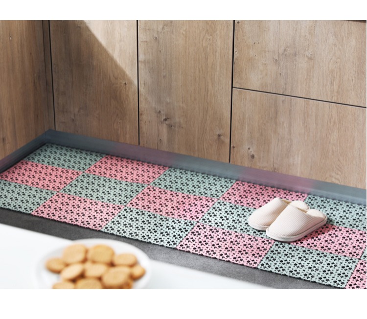 thảm tắm Bath mat phòng tắm vòi sen khâu thấm pad mat ban công phòng tắm nhà vệ sinh nhựa - Thảm sàn thảm nhựa lót sàn