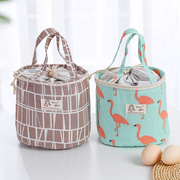 hộp thức ăn giữ nhiệt Thời trang Bento túi cách nhiệt không thấm nước dày lá nhôm hộp ăn trưa túi vải cầm tay hộp ăn trưa túi còng để gửi túi gạo - Hộp cơm điện sưởi ấm hộp cơm cắm điện inox 3 tầng meiyun