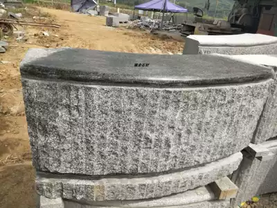 Customized natural stone hand-made Pavilion Temple Park school stone stools various special-shaped stone stools