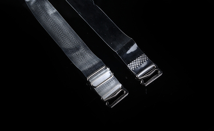 1.5CM vô hình trong suốt dây đeo vai mờ dây đeo vai đẹp trở lại dây đeo vai dây thép khóa điều chỉnh cao đàn hồi phụ kiện đồ lót nữ