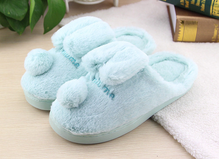 Pantoufles enfants en suède pour hiver - semelle caoutchouc - Ref 987255 Image 31