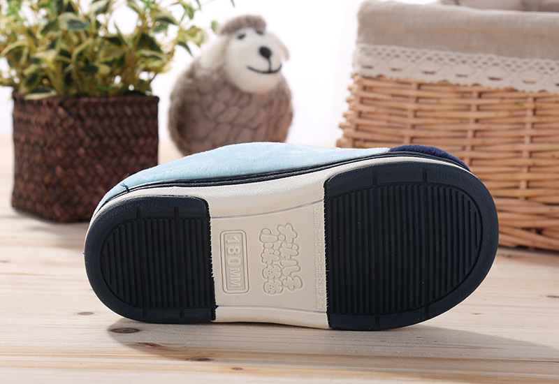 Chaussons enfants en suède pour hiver - semelle caoutchouc - Ref 1032342 Image 22