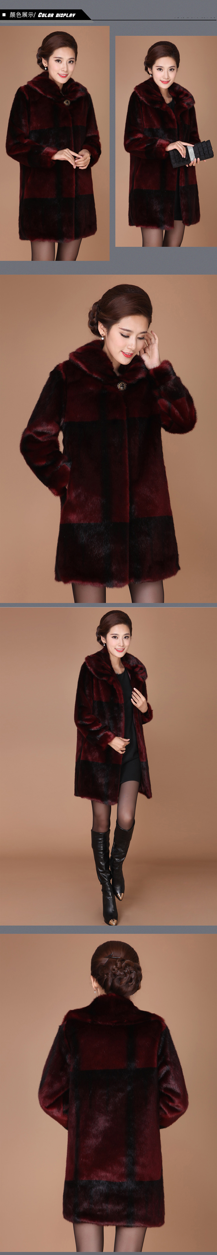 Manteau de fourrure femme OTHER   - Ref 3174182 Image 13