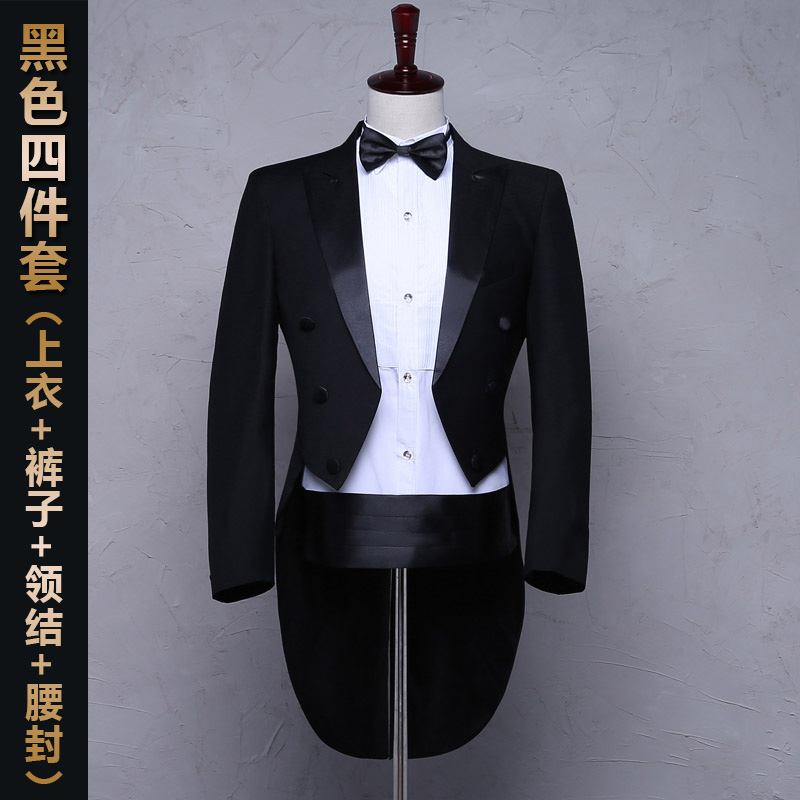 Mới cao cấp tuxedo nam váy phù hợp với phù hợp với đám cưới phòng thu chủ phù hợp với váy