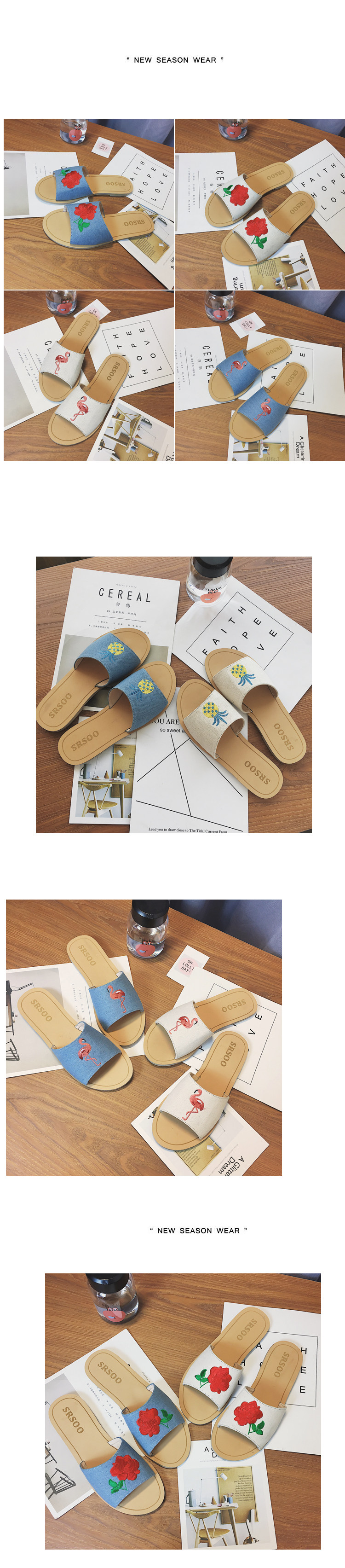 Sandales femme      en tissu - Ref 2672029 Image 10