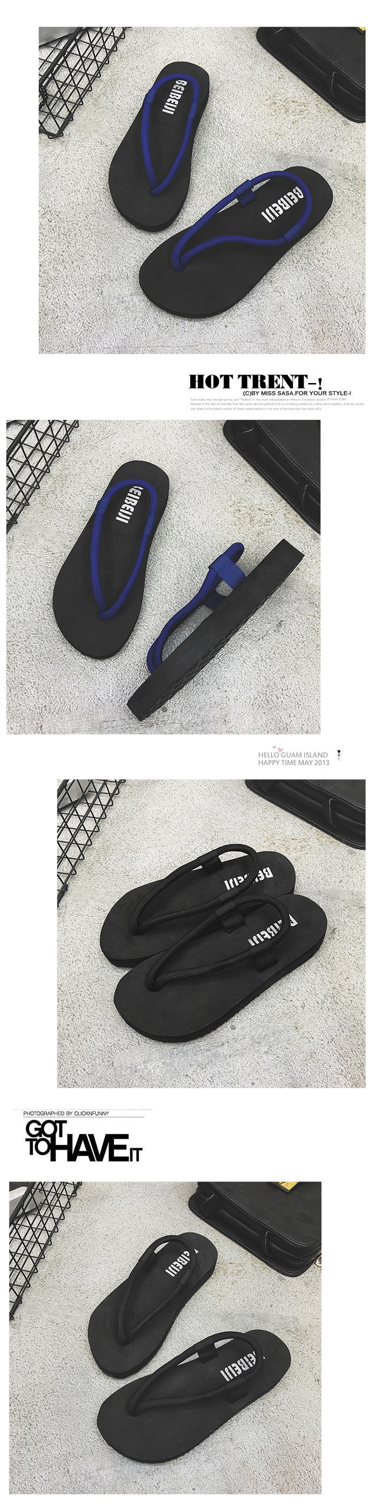 Sandales femme      en tissu - Ref 2672086 Image 12