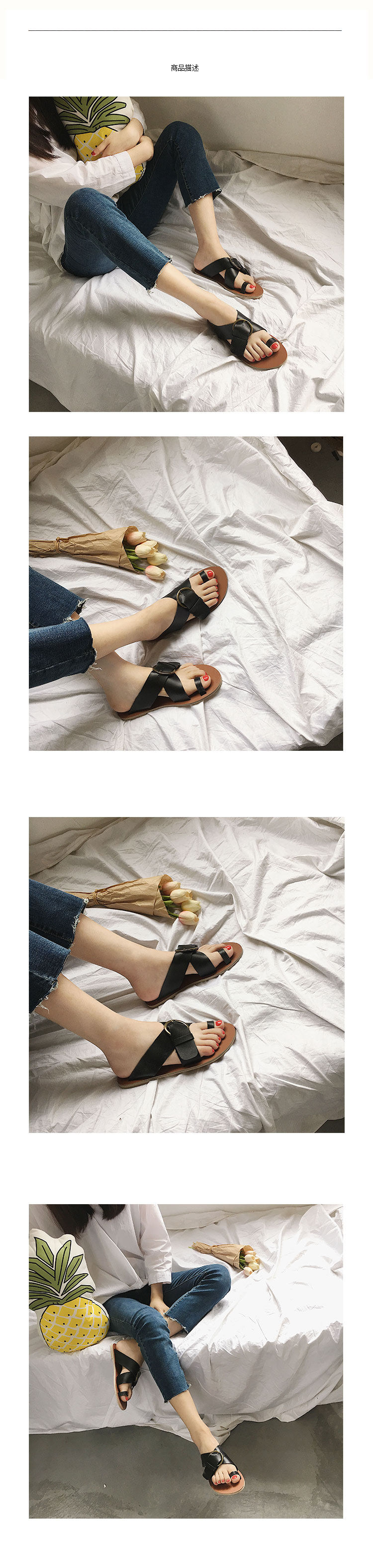 Sandales femme      en PU - Ref 2672018 Image 6