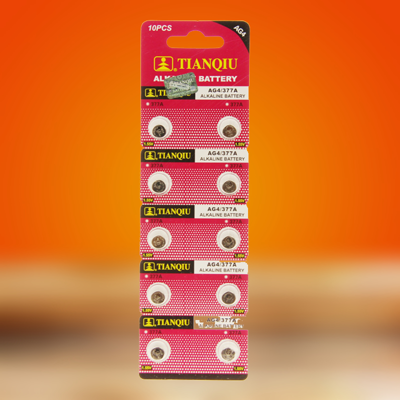 (AG4 button batteries 10 grains of grain) LR66 SR626SW 377A 377 CX177 watches small electronics