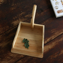 Japanese handheld small dustpan desktop dustpan handmade dustpan small garbage shovel