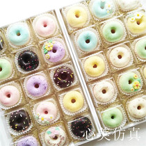 HOT simulation doughnut dessert food neutral fake cake model shooting props window decoration layout