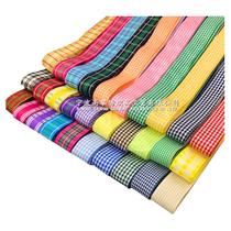 2 5cm wide plaid ribbon ribbon ribbon ancient style plaid ribbon DIY hair accessories Hairband cake ribbon bow