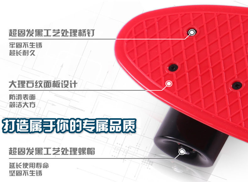 Planche à roulettes DCHONG   - Ref 2601349 Image 16