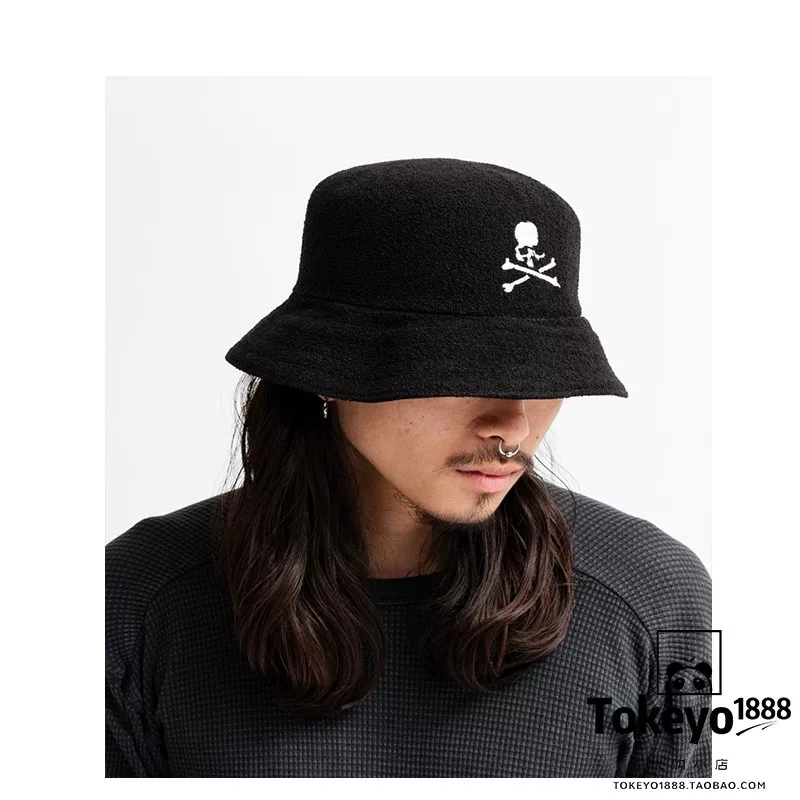 [Японская покупка] головной убор-кашкет mastermind world MMJ Skull Kangol bucket fisherman hat