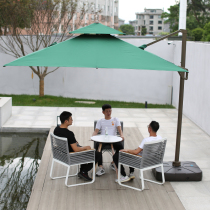 sibada parasol outdoor courtyard umbrella outdoor security guard box parasol shed garden terrace folding Roman umbrella