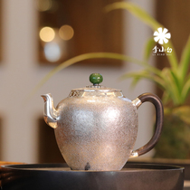 Li Xiaosilver pot pure silver 9999 tea silver pot pure silver bubble tea tea silver pot burning water silver pot