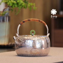 Li Xiaosilver Pot Pure Silver 9999 Pure Artisanal Silver Pot Teapot Silver Pot Master Engraving Silver Pot