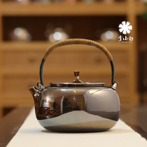 Li Xiaobai Silver pot Sterling silver 9999 kettle Sterling silver kettle Silver Kettle Teapot Silver Kettle Minimalist silver Kettle