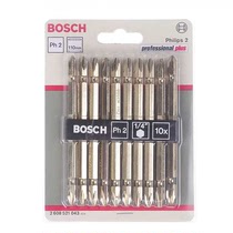 Original fit BOSCH Bosch batch head titanium alloy double head cross electric screwdriver batch head Professional cross screwdriver head