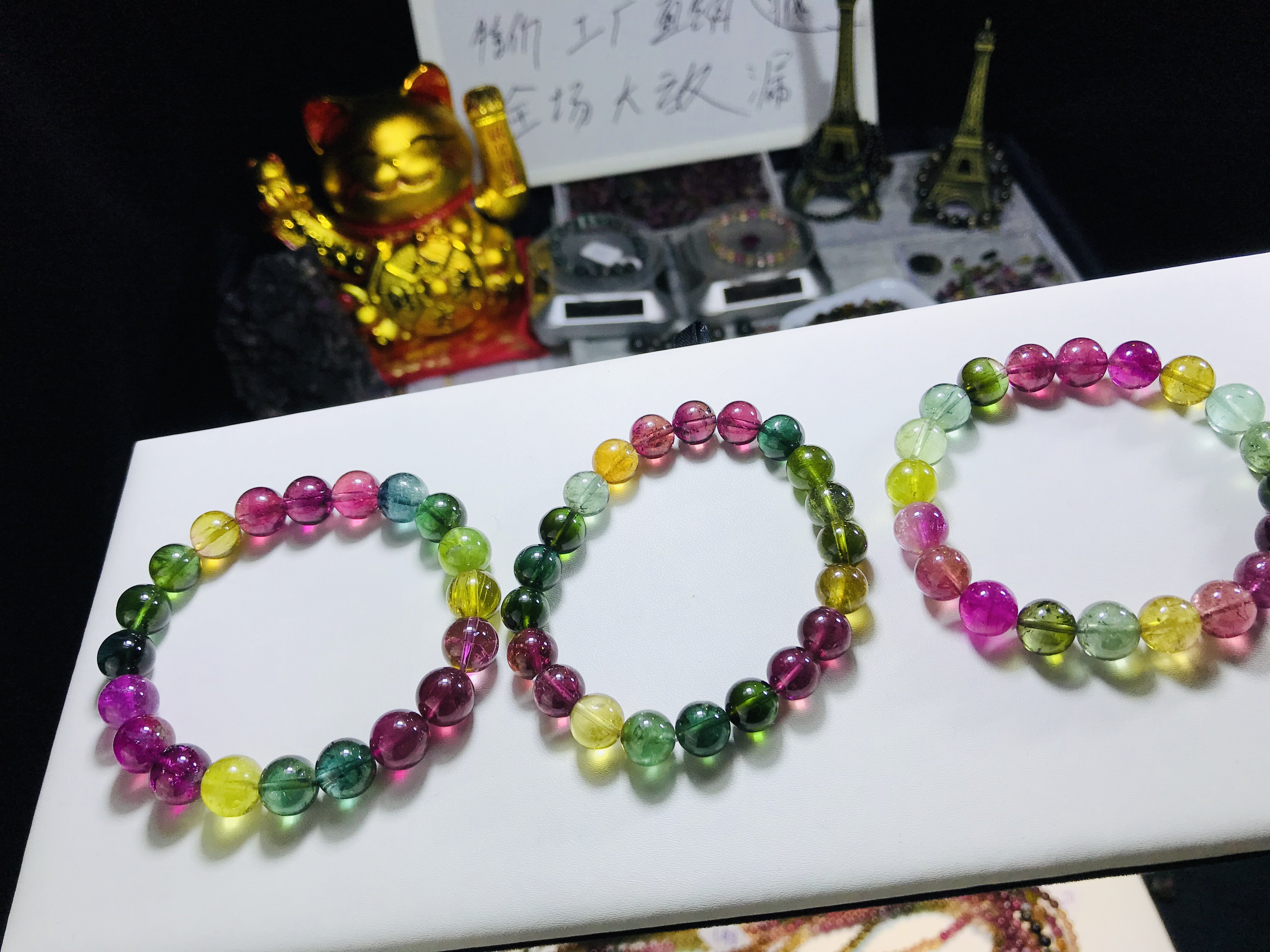 Live Live Room Natural Toastmaline Handscript Penging Accessories Accessed with Ear Needle Backle Birthday Gift