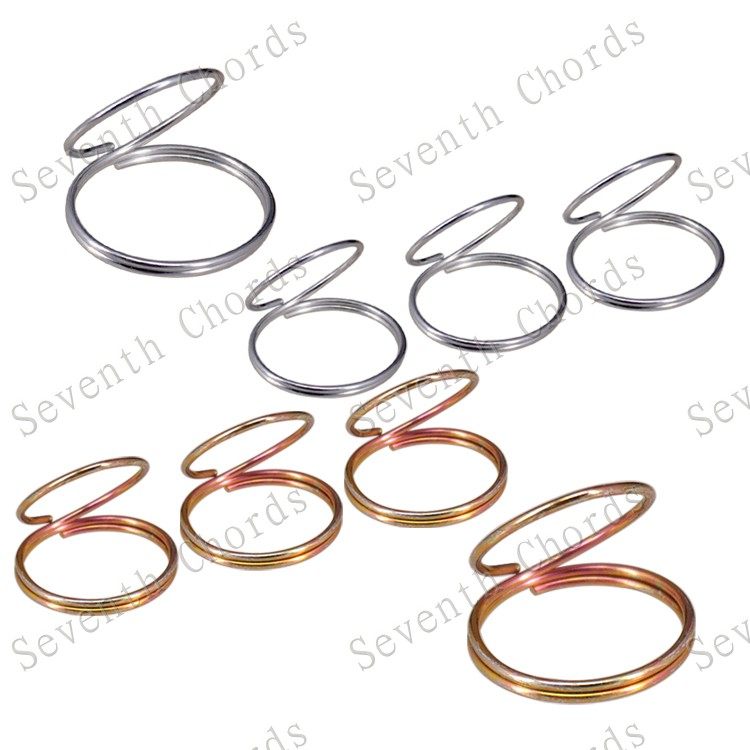 Metal guitar finger set fingernail pick finger plucked guitar armor 1 thumb finger set plus 3 index finger shrapnel