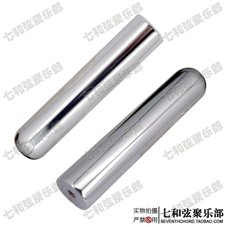 Hawaii Electric Guitar Solid Guitar Slider Guitar Paddle Stick Guitar Metal Slider (Diameter 17MM Long 84MM)