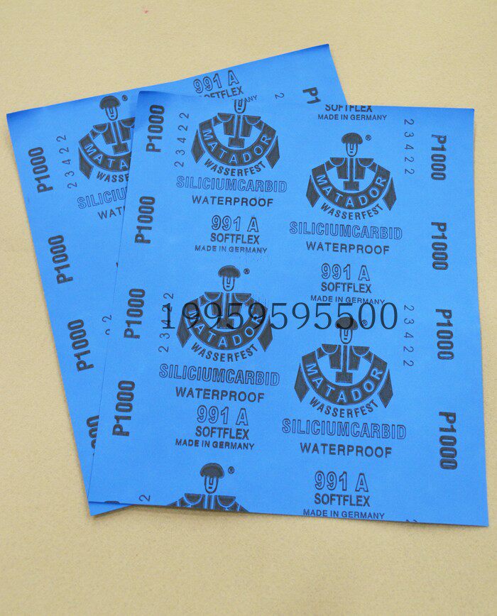 Germany imported sandpaper gold, silver and copper jewelry grinding and polishing special abrasive cloth sandpaper jewelry equipment gold tools