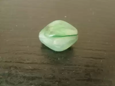 T8270 Republic of China green glass beads precious ornaments of the year