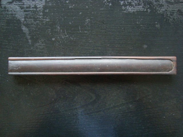 M2289 Old Red Wood or Purple Wood Box chopsticks used by the noble servant