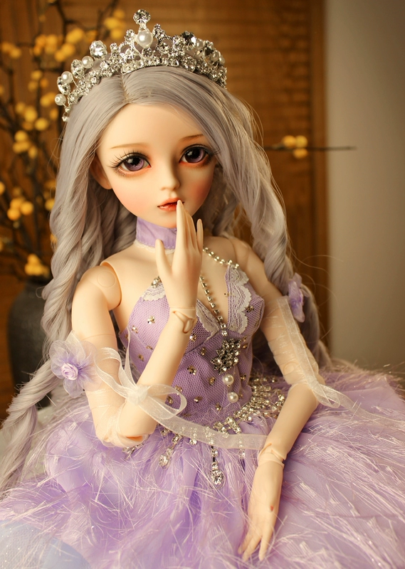 BJD búp bê cưới handmade Doris búp bê để gửi cô gái thay đổi đồ chơi sáng tạo phù hợp với trẻ em trang điểm công chúa