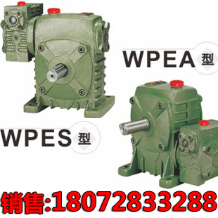 Reducer factory direct sales WPEA WPES worm gear and worm two-stage reducer reducer variable speed machine