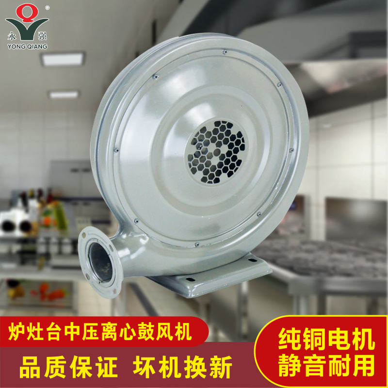 Yongqiang brand CZR80 stove medium pressure low noise centrifugal blower electric blower 220V strong industry