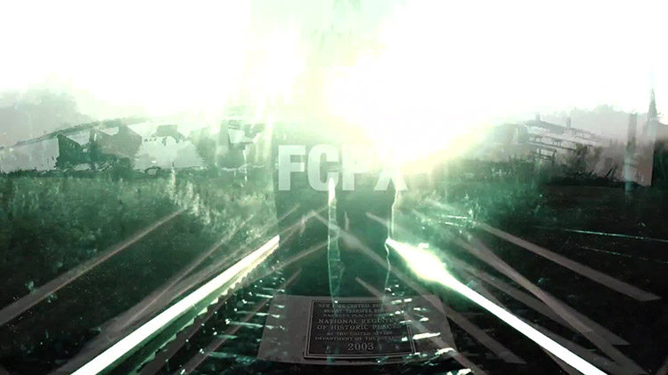 Final Cut Pro X 插件 Transtortion 创意失真扭曲面板紧张恐怖闪烁转场插件