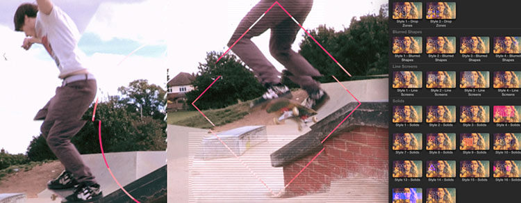 Final Cut Pro X插件PROENERGY动态画面干扰效果for FCPX