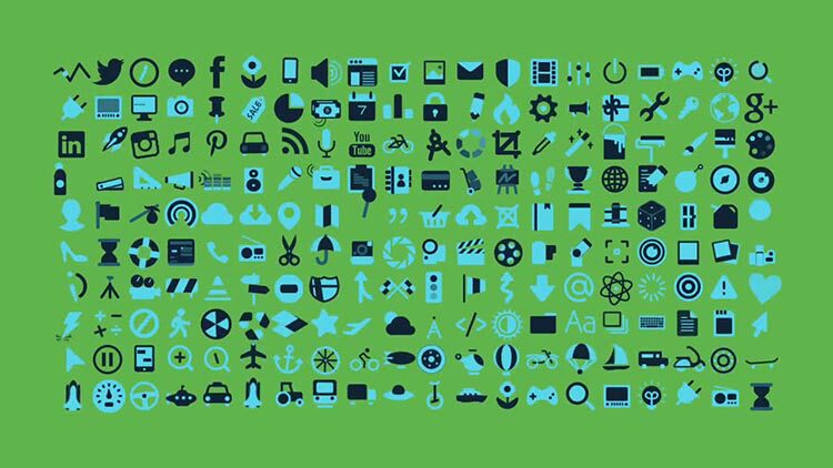 Final Cut Pro X 插件 Symbol 流行符号动画192个 for FCPX