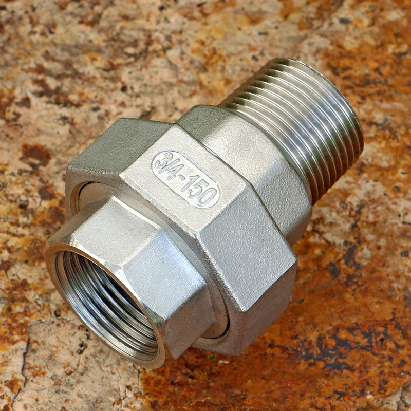 304 stainless steel 4 points six points one inch oil resistance oil resistance corrosion resistance high and low temperature pipeline repair connection live joint