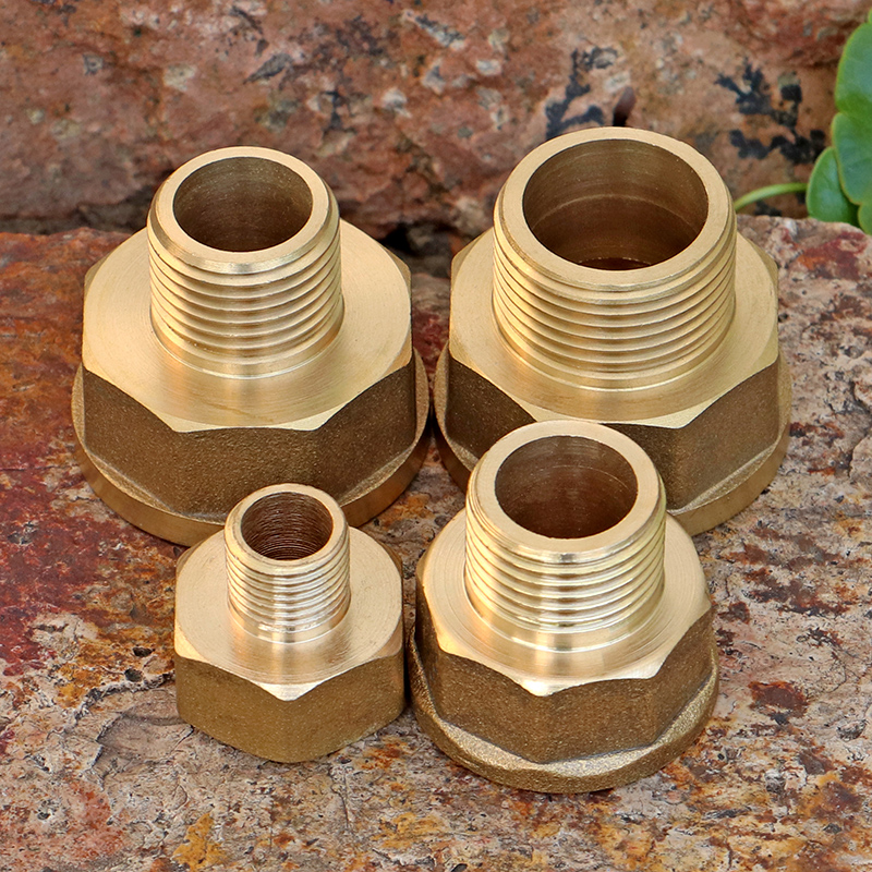 All copper inner wire to outer wire different diameter adapter four to six minutes one inch inner and outer wire water oil and gas pipe fittings
