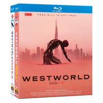 Blu-ray European and American drama Westworld Season 1-4 1-36 complete set movie version BD disc English Chinese subtitles