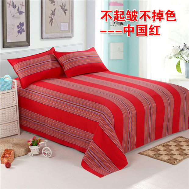 Làm sạch hàng tồn kho tồn đọng rộng cũ vải thô chăn ga gối đệm chăn ba mảnh bốn mảnh giải phóng mặt bằng ga trải giường 2mx2m2