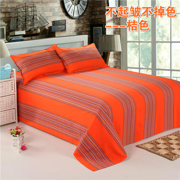 Ưu đãi đặc biệt cho giường dày một mảnh vải thô cũ trải giường 1,5m1,8m trải giường bằng vải bọc nệm chống trượt Simmons - Trang bị Covers ga chun trải giường	