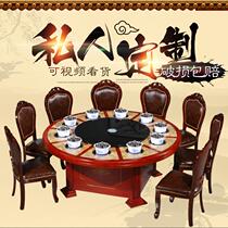 One person pot hot pot table small hot pot table induction cooker integrated hot pot table and chair combination restaurant buffet hot pot table