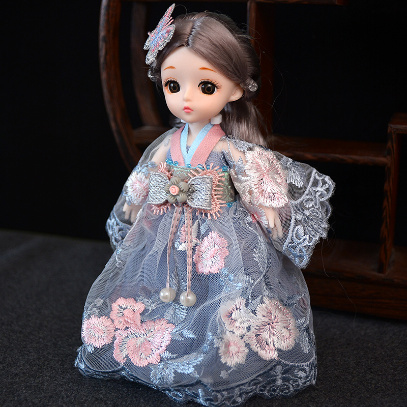Cute Chinese-Style Doll Backpack Pendant, Bag Charm, Keychain, Small Gift for Children, Unisex Cute Chinese-Style Doll Backpack Pendant, Bag Charm, Keychain, Small Gift for Children, Unisex