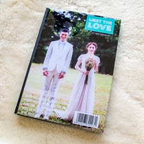 Crystal photo album customized personal photo HD couple baby album to do commemorative book development Photo Production