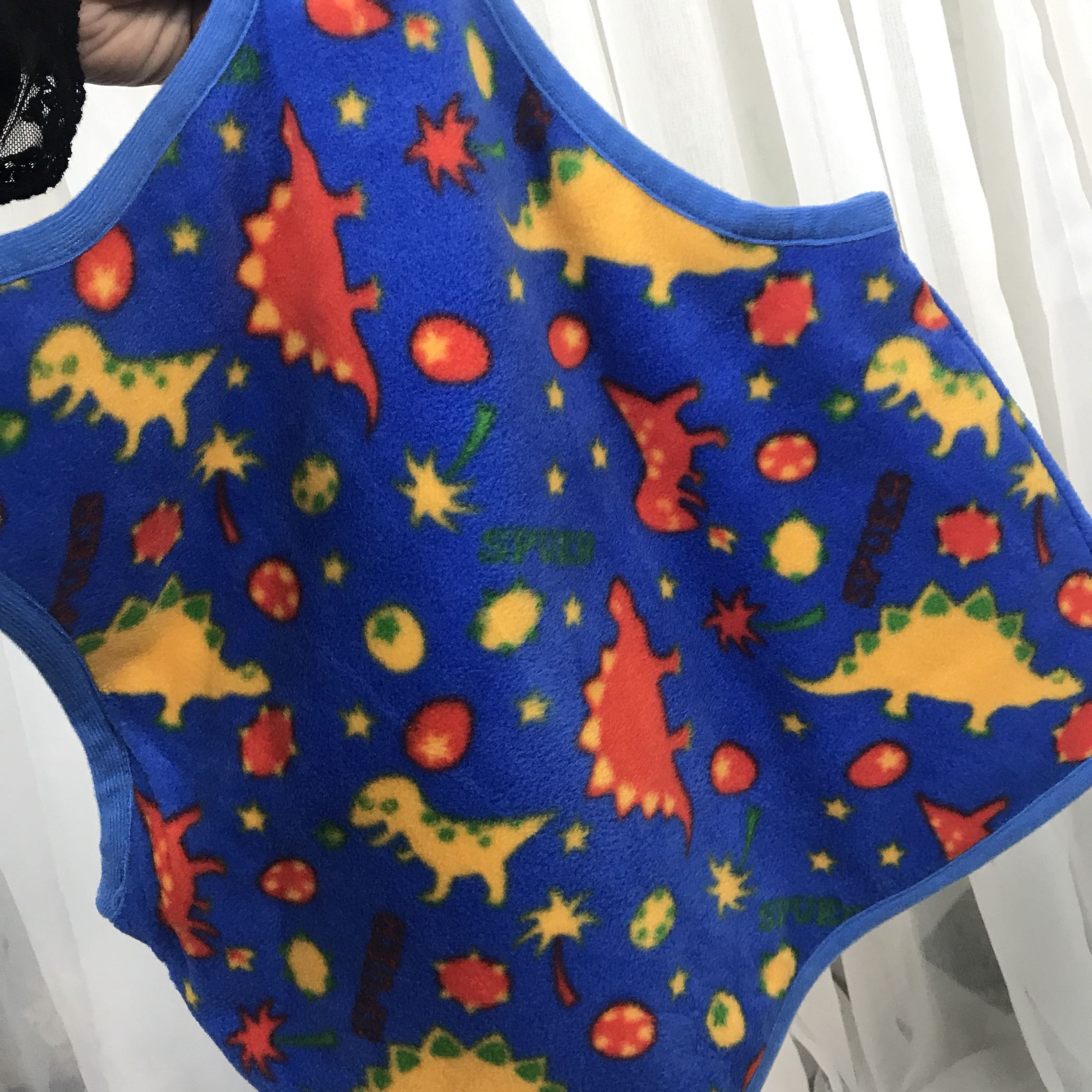 Xuất khẩu áo nỉ trẻ em Nhật Bản ấm áp Áo len trẻ em cotton ấm áp mẫu khủng long vest cửa hàng quần áo trẻ em